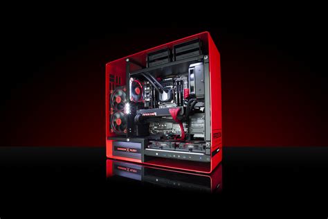 Red And Black Computer Tower Computer Technology Pc Master Race Pc