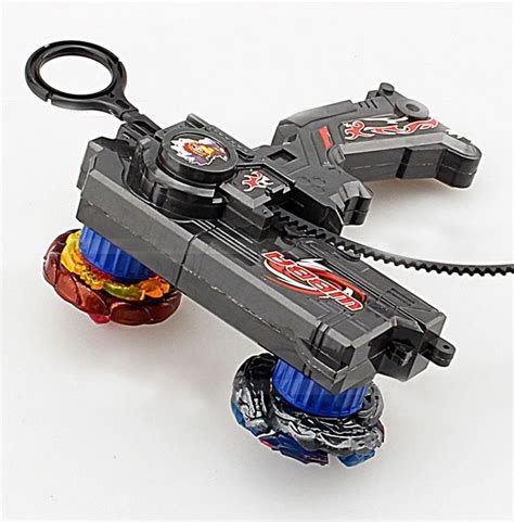 Kids Beyblade Duotron Master Launcher For Double Bey Metal Spinning Top