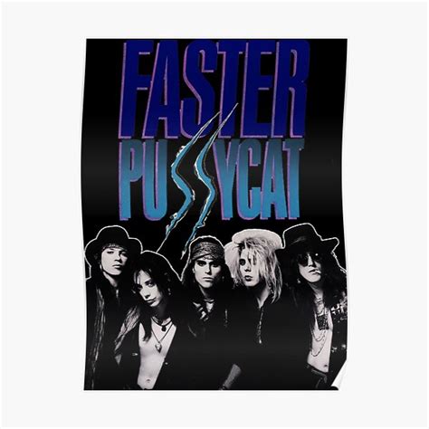 Faster Pussycat Poster For Sale By Nostalgiaattic Redbubble
