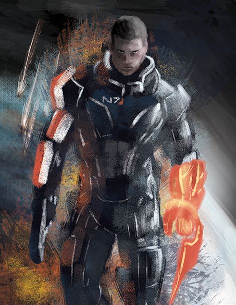 Fan Art Mass Effect Art History Study On Behance