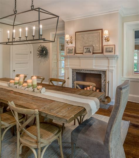 Stylish Dining Rooms With Fireplaces Chairish Blog