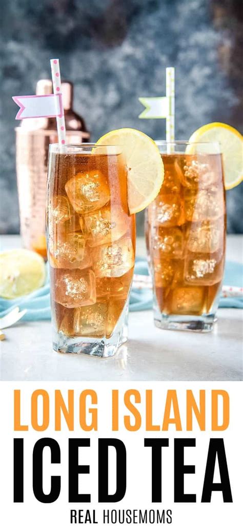Long Island Iced Tea made with 5 types of liquor, sweet & sour, and a ...