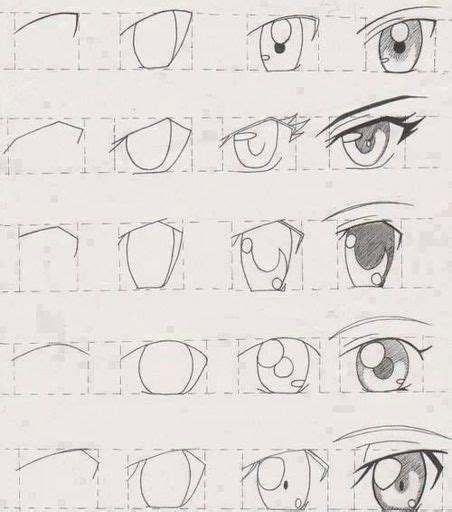 Como Dibujar Ojos Anime •anime• Amino