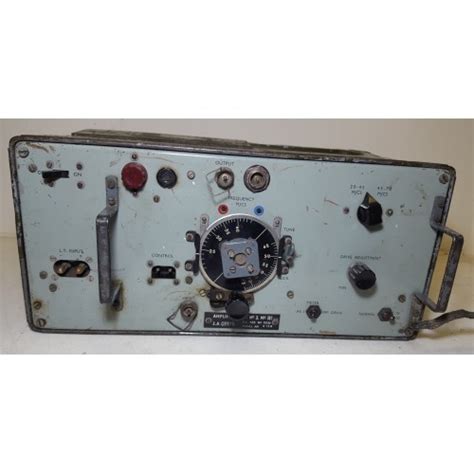 Ww2 Army Military Radio Wireless Set 19 Ws19 Rf Amplifier No2 Mk3 Sn6138