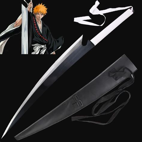 For Bleach Anime Zangetsu Kurosaki Ichigo Swords Dual Wield Blade