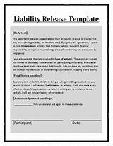 Images of Liability Waiver Form For Contractors