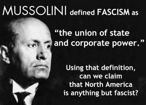 Benito Mussolini On Fascism Quotes Quotesgram