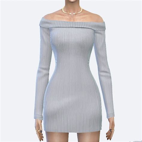 Sims 4 Ccs The Best Dress By Toksik