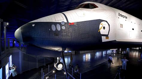 Space Shuttle Enterprise Makes Public Debut At Intrepid Sea Air And