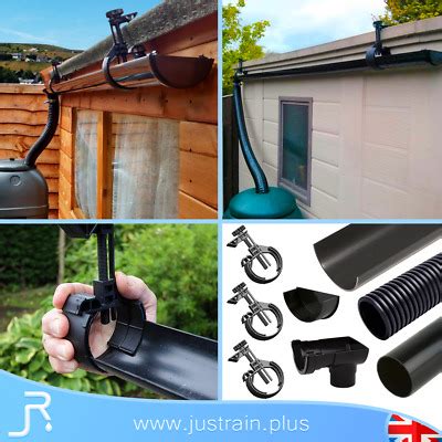 Db_beyer / getty images gutters catch water runoff from your roof and channel it away from the foundation. Mini Shed Roof Gutter Kit Bracket Greenhouse Garage ...