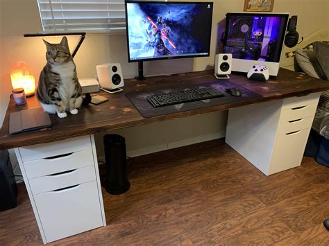 We did not find results for: My spot. Drawers are the Alex units from Ikea, my husband ...