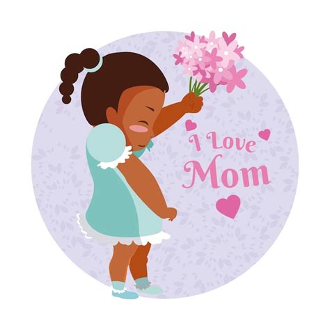 Premium Vector Happy Mothers Day Cartoon