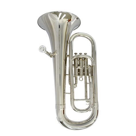 Elite Iii Euphonium With Convertible Marching Pipe Nickel Plated