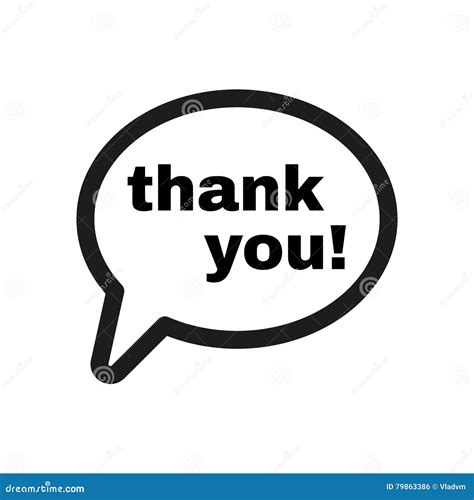 Thank You Thanks Expressing Gratitude Note On A Sign Vector Illustration
