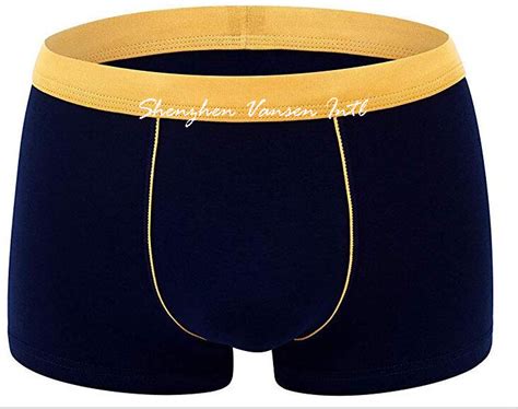 China Men′s Underwear Cotton Boxer Briefs With Contrast Waist China