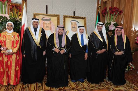 His Highness Sheikh Nasser Al Mohammad Al Ahmad Al Sabah During Bahrain