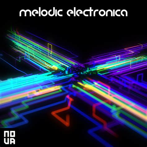 Melodic Electronica Album Cover Design Music Design
