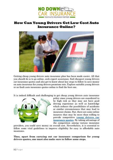 Insurance Quotes Young Drivers - ABINSURA