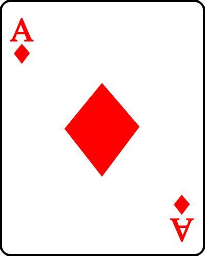 Fileplaying Card Diamond Asvg Wikimedia Commons Printable Playing