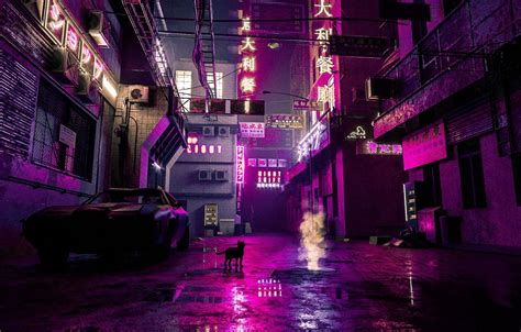 Neon City Cyberpunk Wallpapers Top Những Hình Ảnh Đẹp