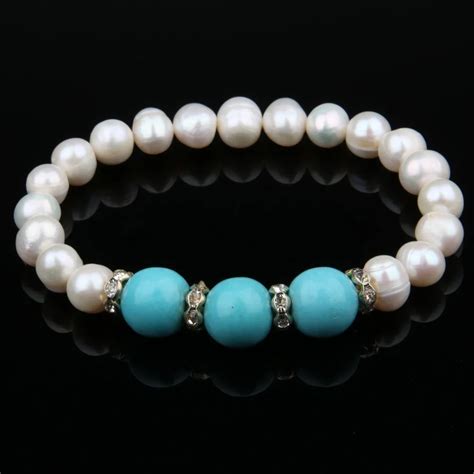 100 Natural Freshwater Pearl Bracelets High Quality Freshwater Pearl