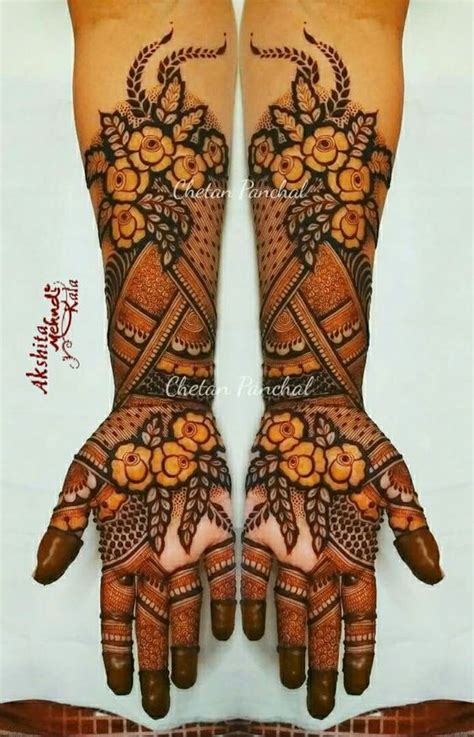 50 Most Attractive Rose Mehndi Designs To Try Rose Mehndi Designs