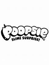 Poopsie Slime Coloring Pages Unicorn Surprise Printable sketch template