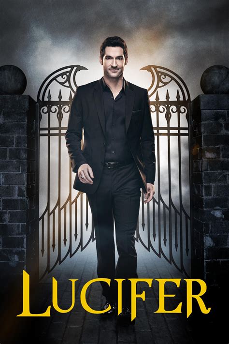Lucifer Season 2 Gates Variant Poster Netflix Filmes E Series