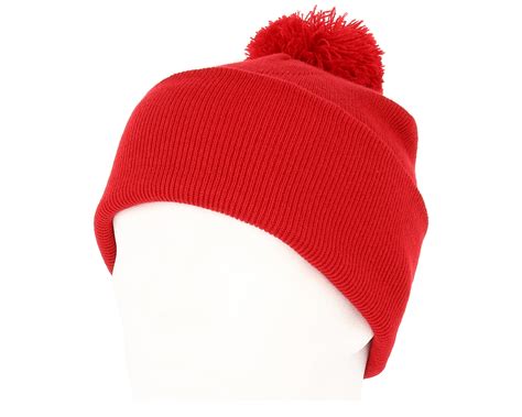 Original Pom Pom Classic Red Beanie Beanie Basic Beanies