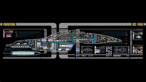 Star Trek Uss Voyager Lcars Wallpapers Hd Desktop And