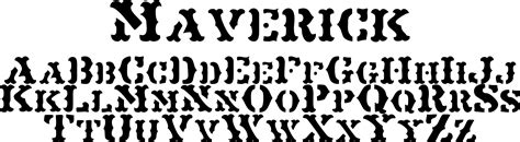 Maverick Font By Brain Eaters Font Co Font Bros
