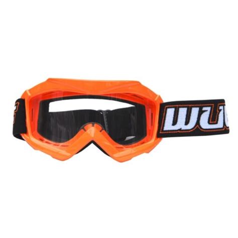 Wulfsport Kids Cub Motocross Goggles Orange Riders And Rollers
