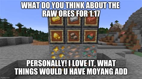 Raw Ores 117 Minecraft Imgflip