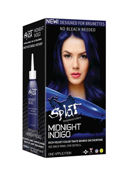 The problem is i don't want to put it through the bleaching process. Splat Hair Dye Reviews, Tutorials and Insider Tips