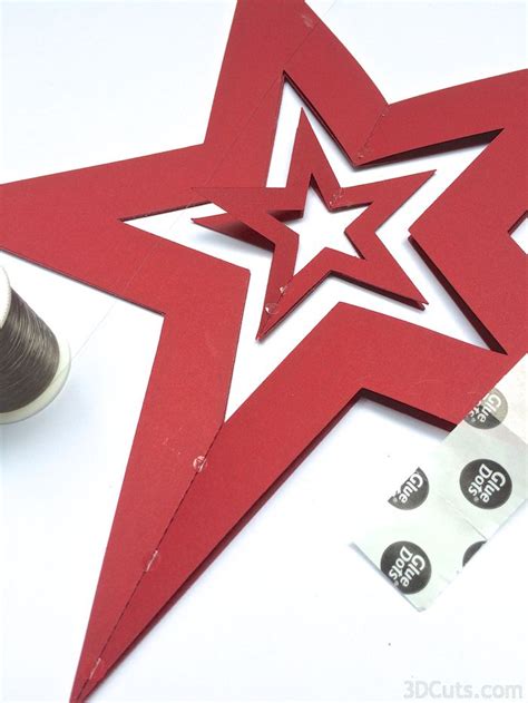 Tutorial Stars Nested 3d — In 2020 Paper Crafts Star