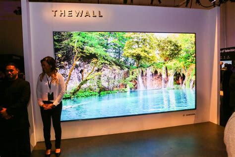 Samsungs The Wall Makes Massive 146 Inch Modular Tv A Reality Cnet
