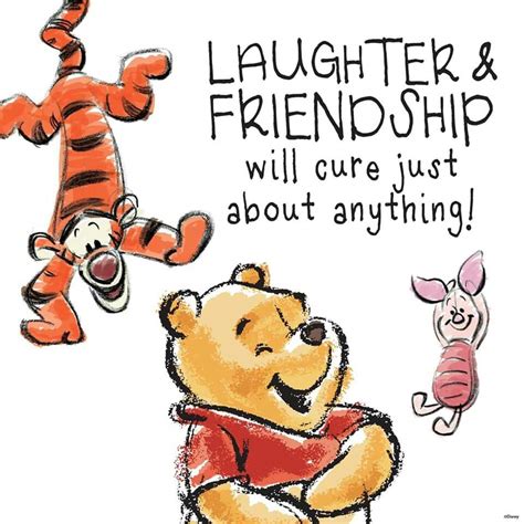 Laughing And Friendship Winnie The Pooh Quotes Pooh Quotes Pooh