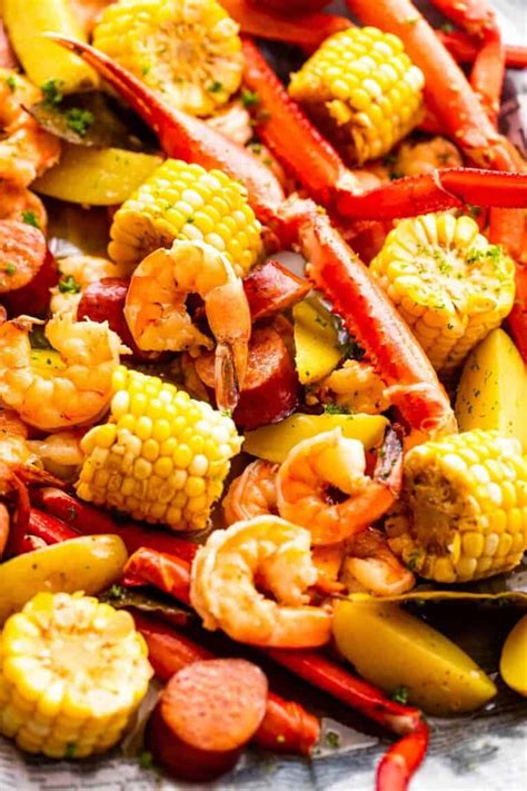 Seafood Boil With Garlic Butter Sauce Diethood