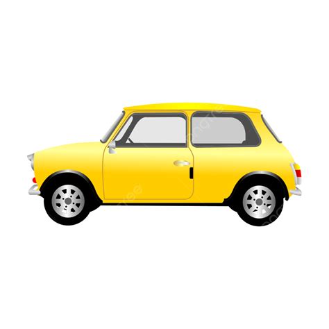 Yellow Car Car Classic Car Old Car Png And Vector With Transparent