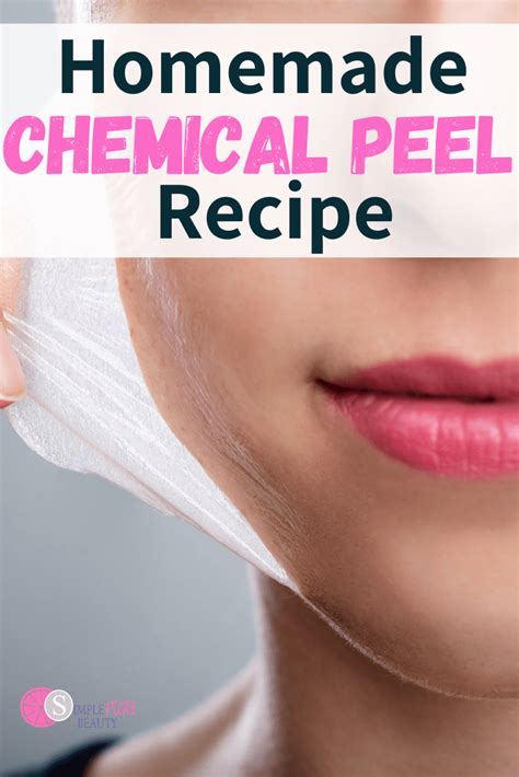 Diy Chemical Peel For Wrinkles And Dark Spots Recipe Chemical Peel