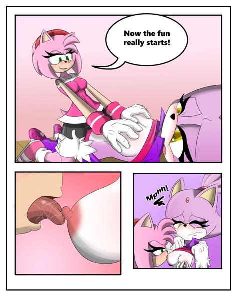 Rule 34 2girls Amy Rose Blaze The Cat Breast Hold Breast Suck Breasts