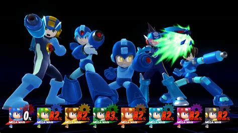 Ssb4 Mega Man Final Smash 8 Players Youtube