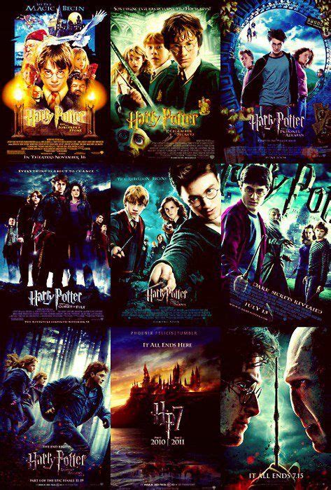 27 × 40, original, 2011, double sided, rolled. Harry Potter Movie Poster Collage - whatsupbugs Photo ...