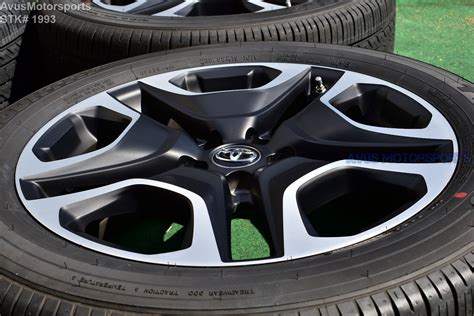 19 Toyota Rav4 Adventure Oem Factory Black Wheels And Tires 23555r19