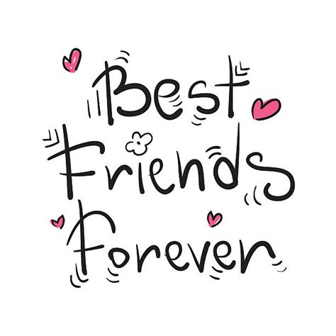 Best Best Friends Forever Illustrations Royalty Free Vector Graphics
