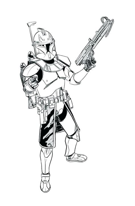 Drawing clone trooper google search. Star Wars Clone Trooper Coloring Pages at GetColorings.com ...