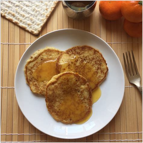 Matzo Meal Pancakes With Clementines 🥞 Derivative Dishes 🍝