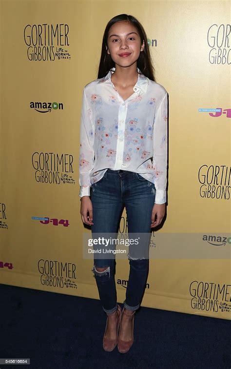 Actress Olivia Rodrigo Attends A Celebration Of Amazons Gortimer