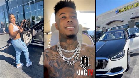 Blueface And Chrisean Rock Pick Up His Parents In A New Maybach 🚙 Youtube