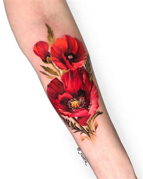 60 Beautiful Poppy Tattoo Designs And Meanings Page 2 Of 6 Tattooadore